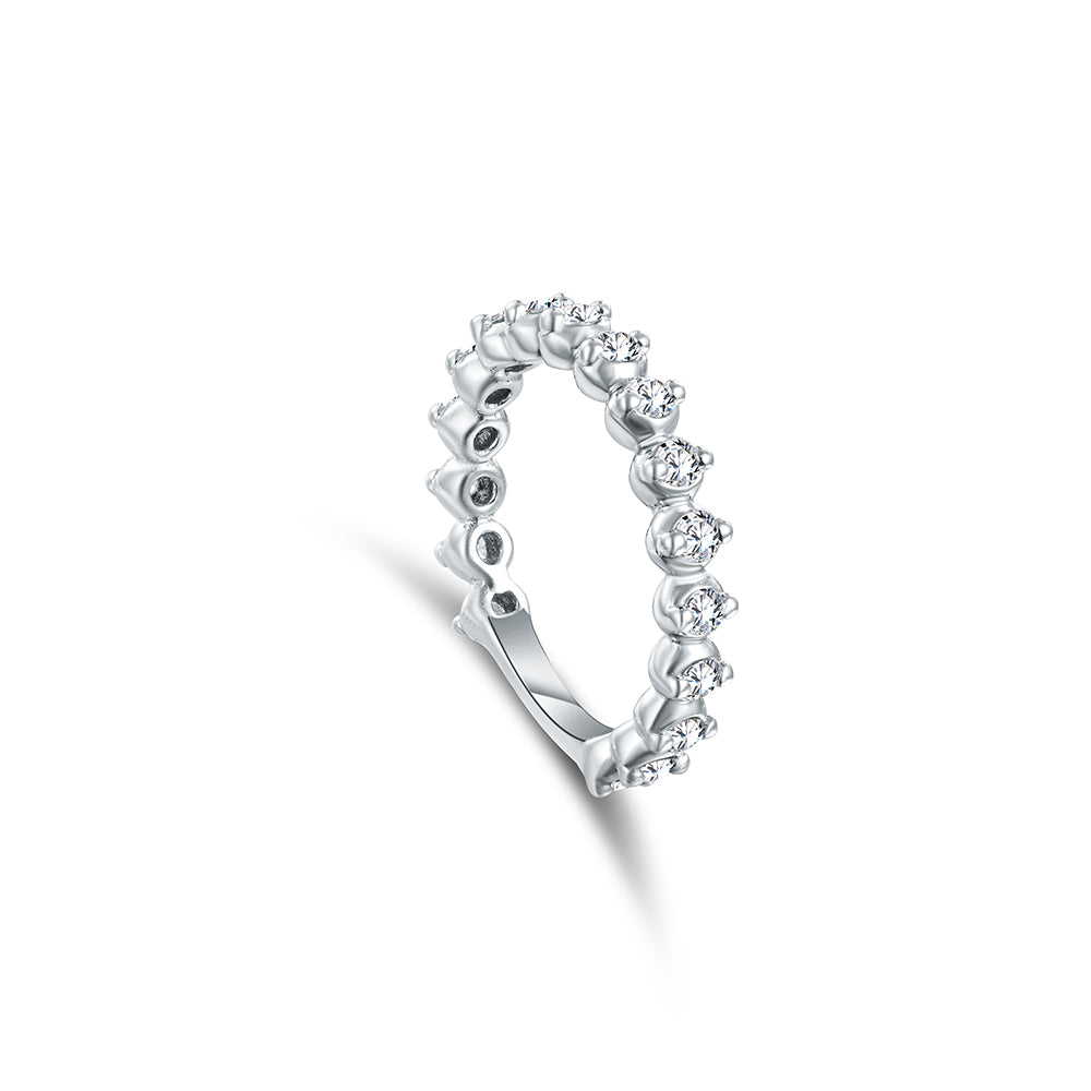 18K White gold Diamond Ring - E-T83W