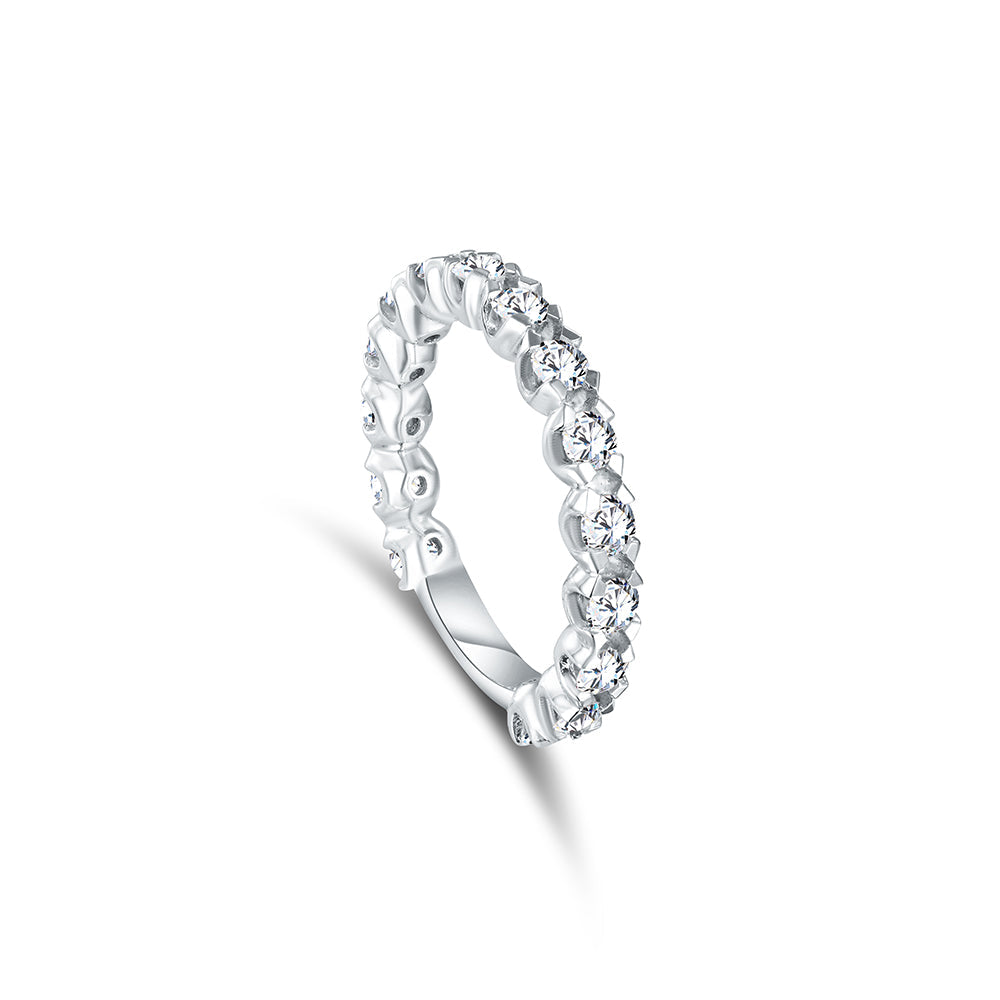 18K White gold Diamond Ring - FW06