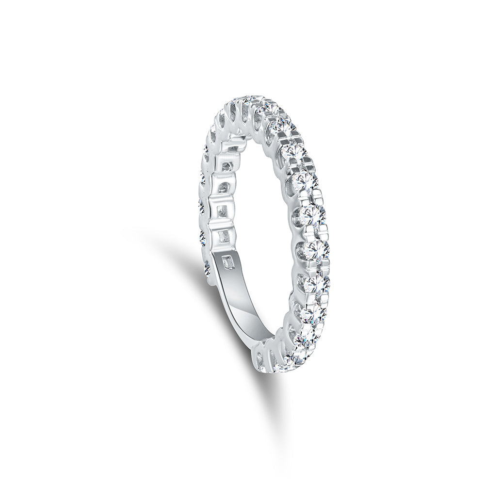 18K White gold Diamond Ring - FW11