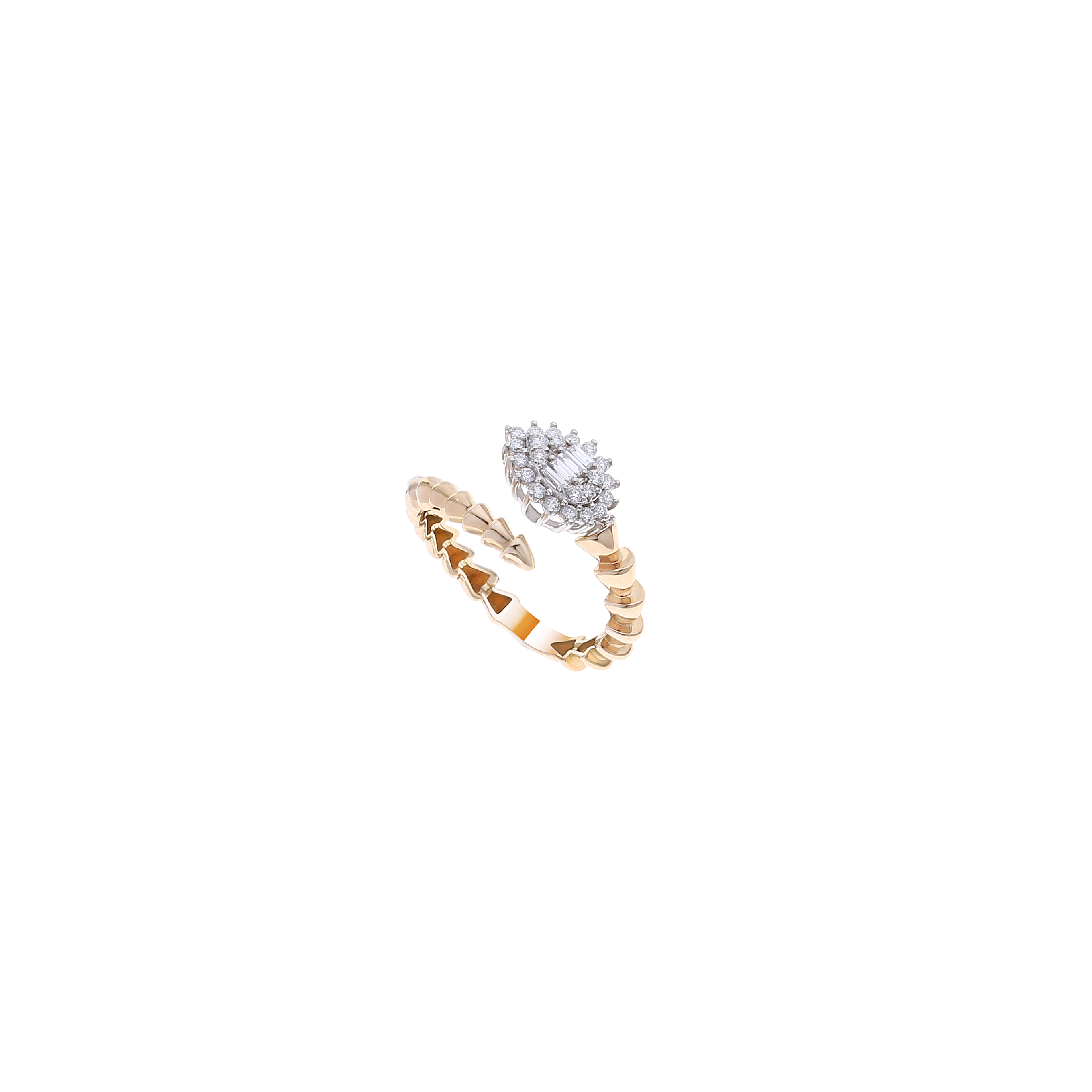 18K Diamond White gold RING -E-R1358S