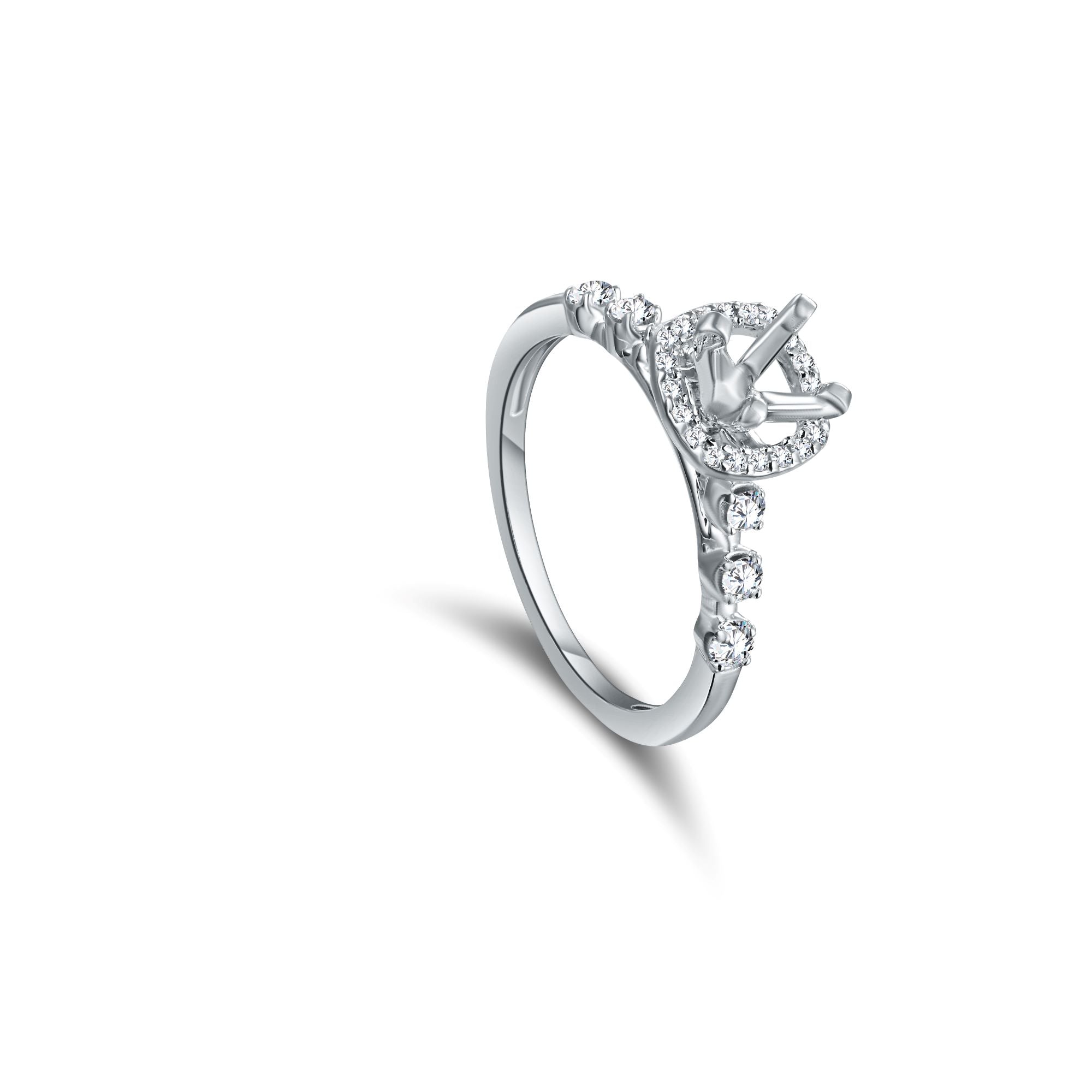 18K Gold Diamond TWINS - E-T410S