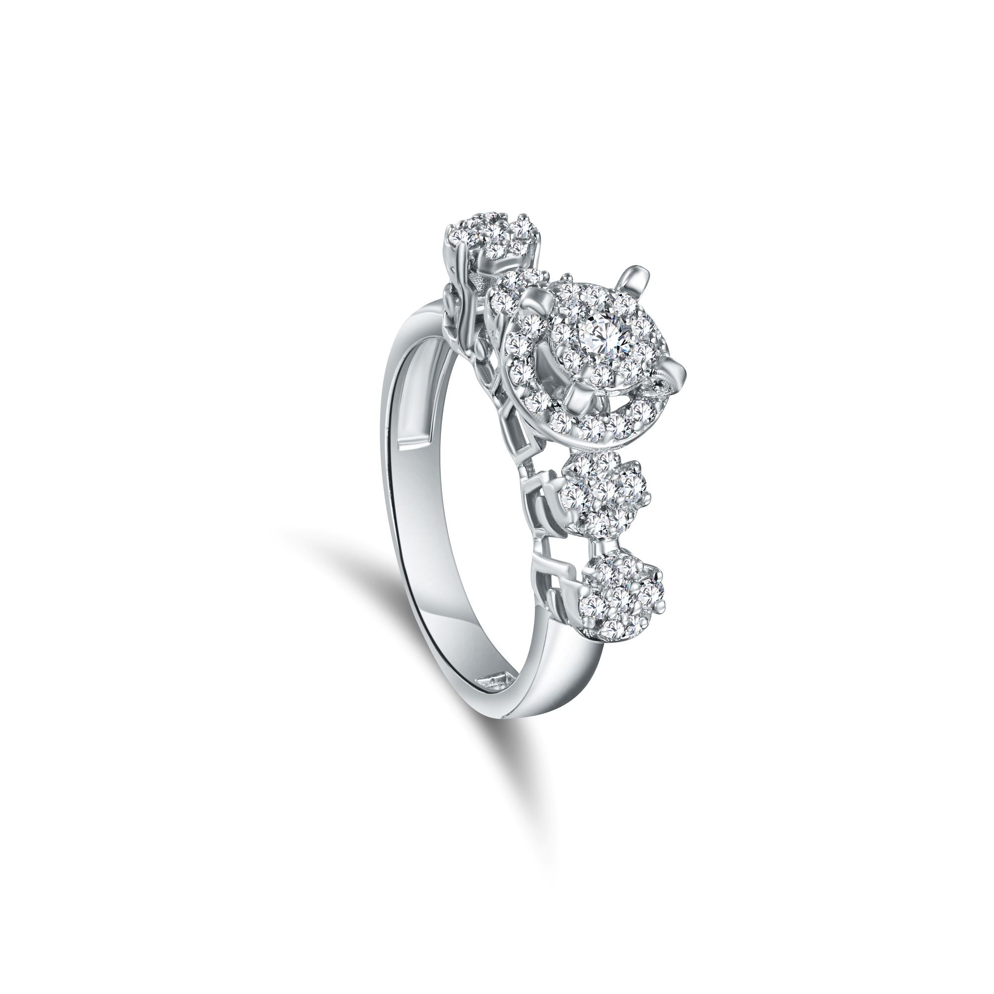 18K Gold Diamond TWINS - E-T415S