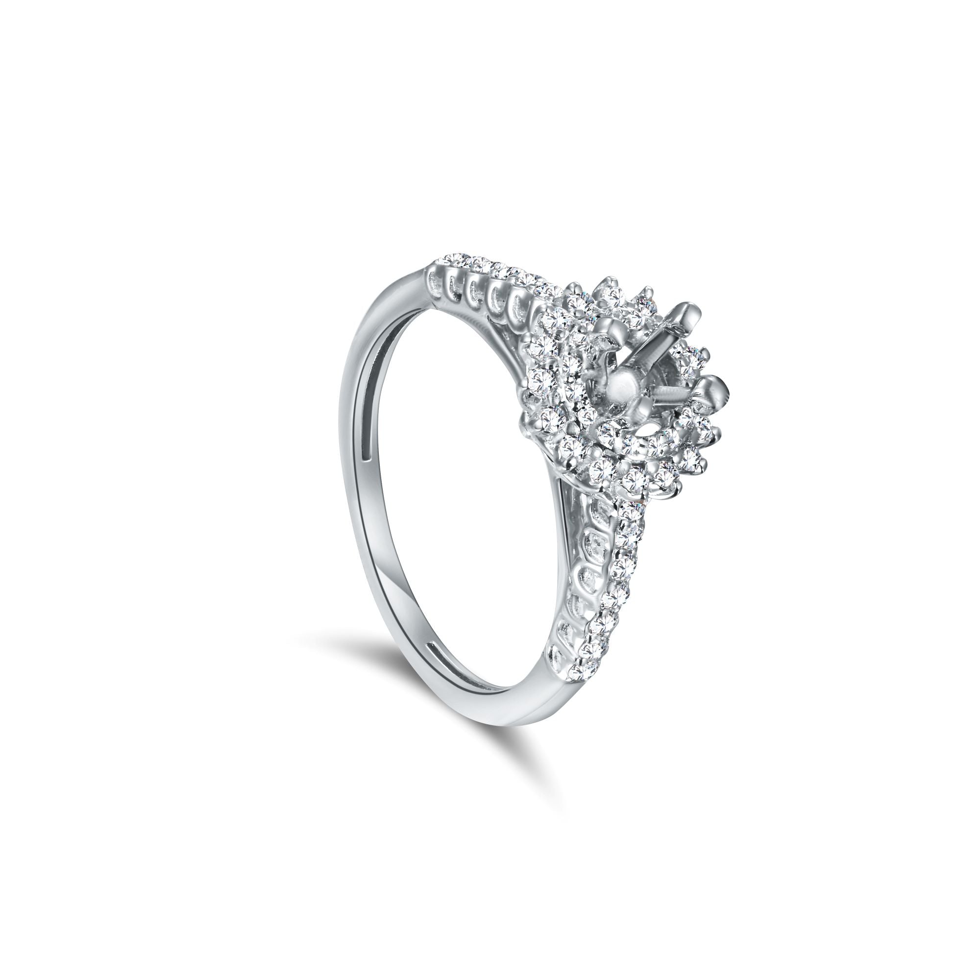 18K Gold Diamond TWINS - E-T417S