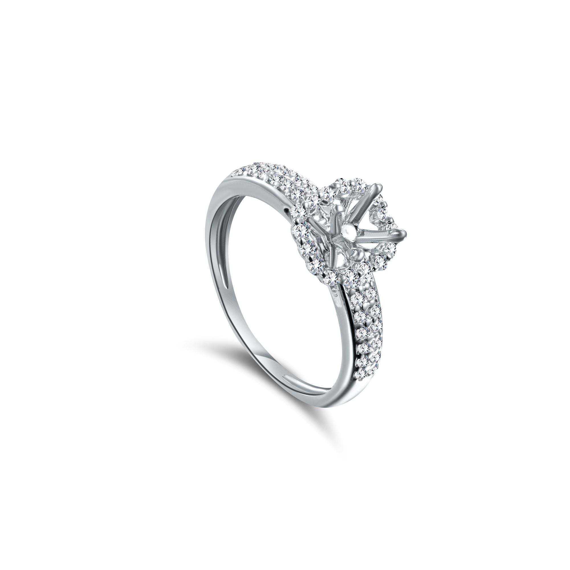 18K Gold Diamond TWINS - E-T432S