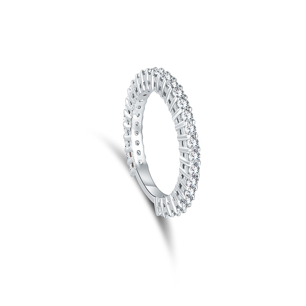18K White gold Diamond Ring - FW10