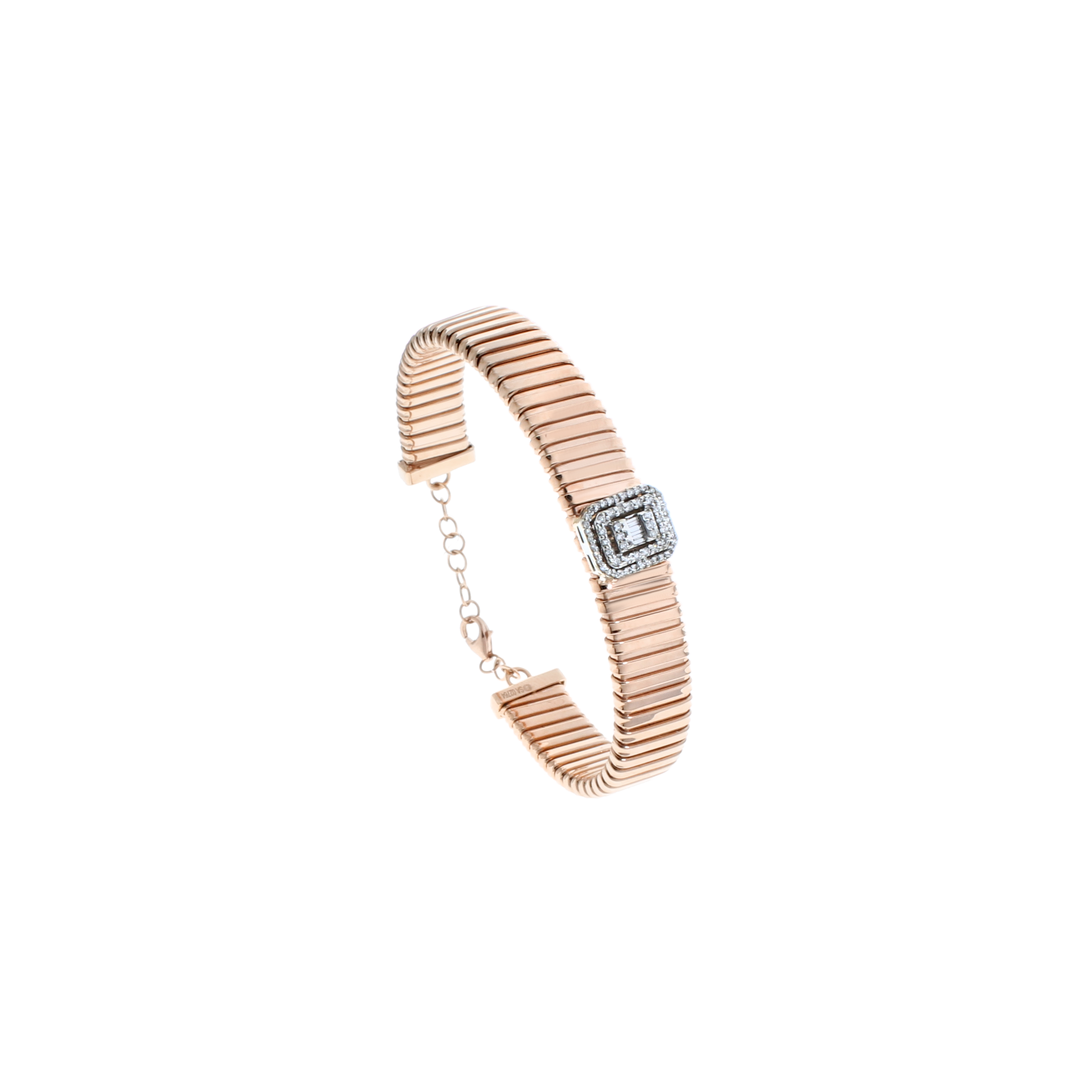 18K Rose gold Diamond Bracelets -HB378B/J