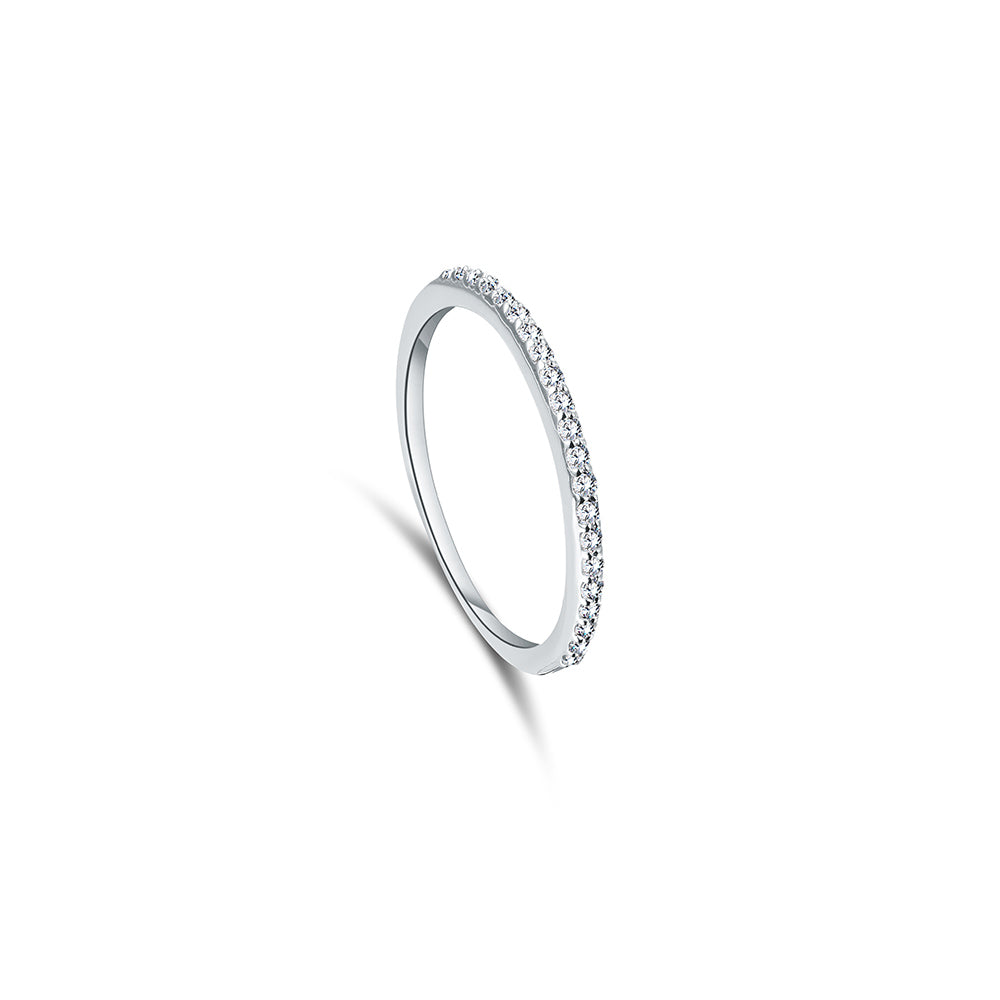 18K Diamond White gold Twins - IT1741BW