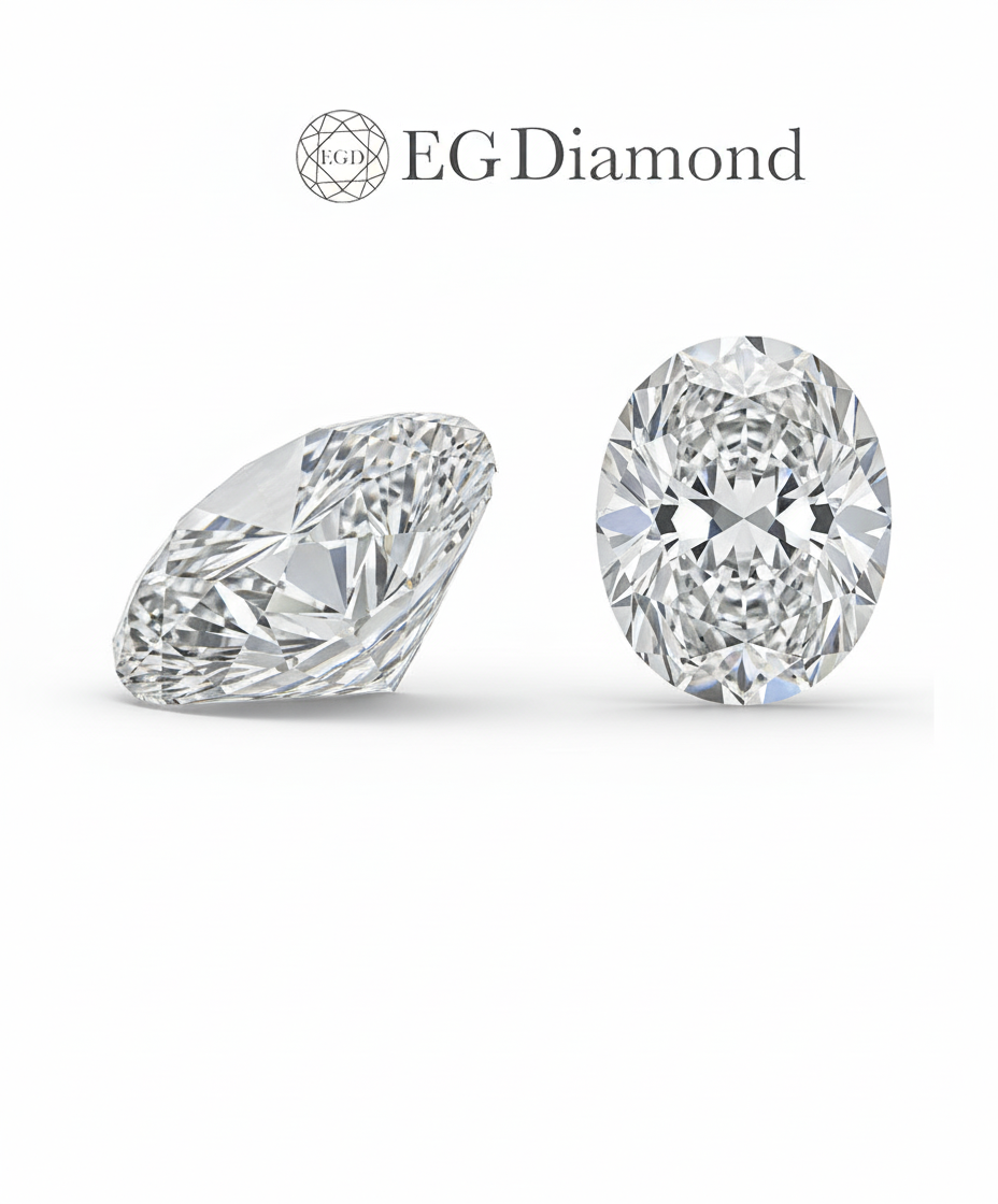 Oval Diamond Shape - Color G - Clarity VS1 - Very Good