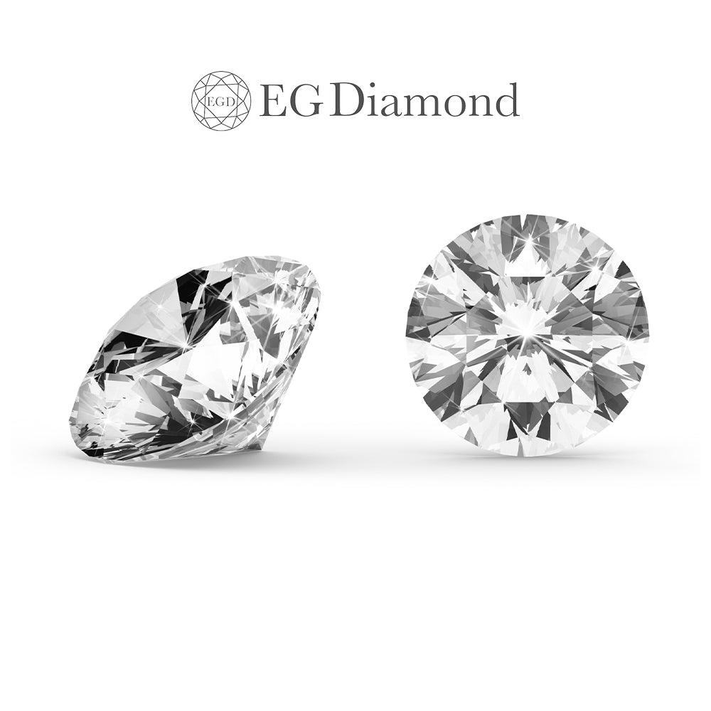 Round Diamond Shape - Color E - Clarity VS2